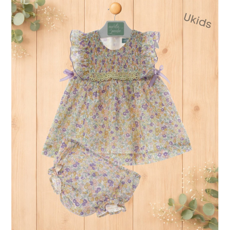 Vestido Bebe Con Braguita Art.0333 'Familia Samurai' Lima