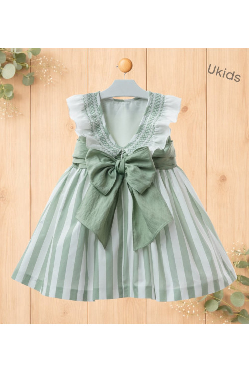 Vestido Infantil Art.0501 'Familia Minarai' Musgo