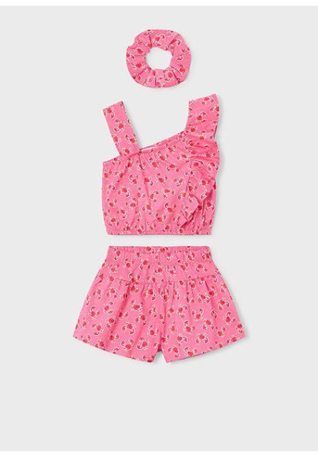 Conj. Short Coletero Geranio