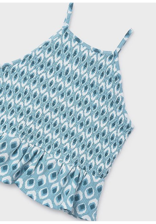 Top Punto Estampado Alga