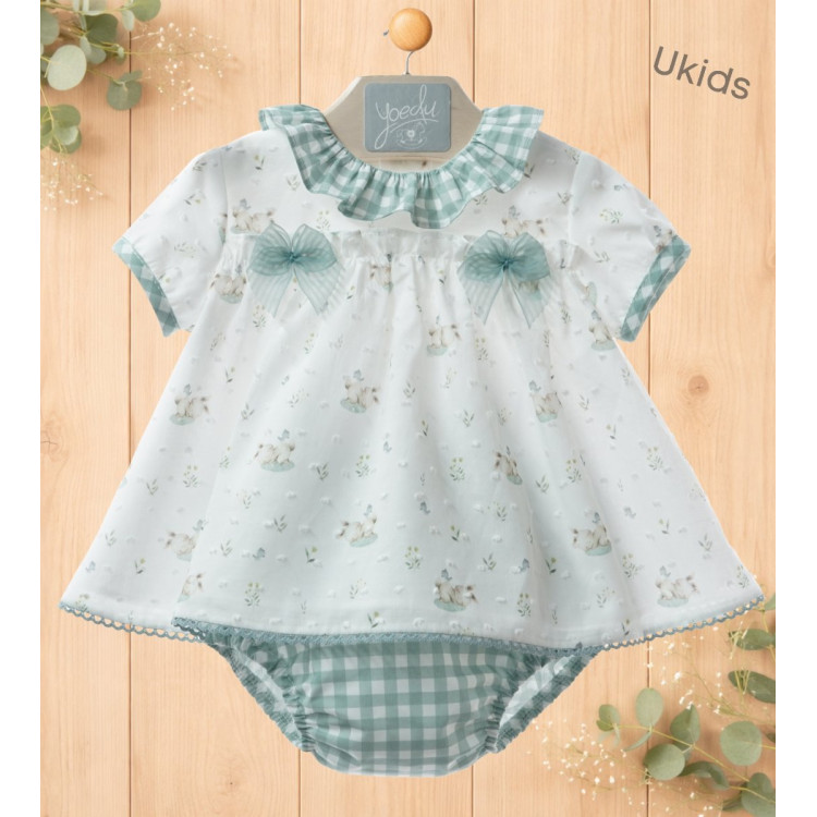 Jesusin Bebe Art.0046 'Familia Gres' Verde Empolvado