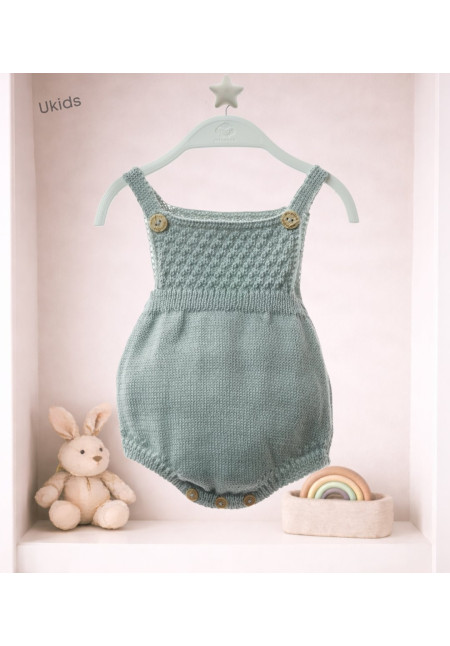 Ranita Punto Bebe Art.8402 'Rombos' Verde Agua