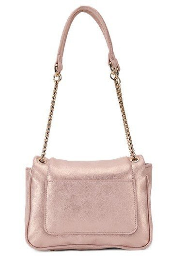 Bolso acolchado rosa brill