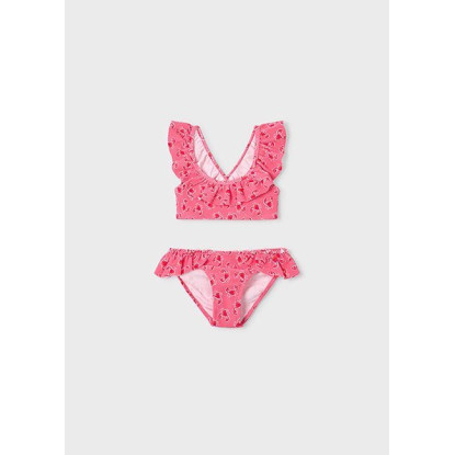 Bikini Estructura Estampado Geranio