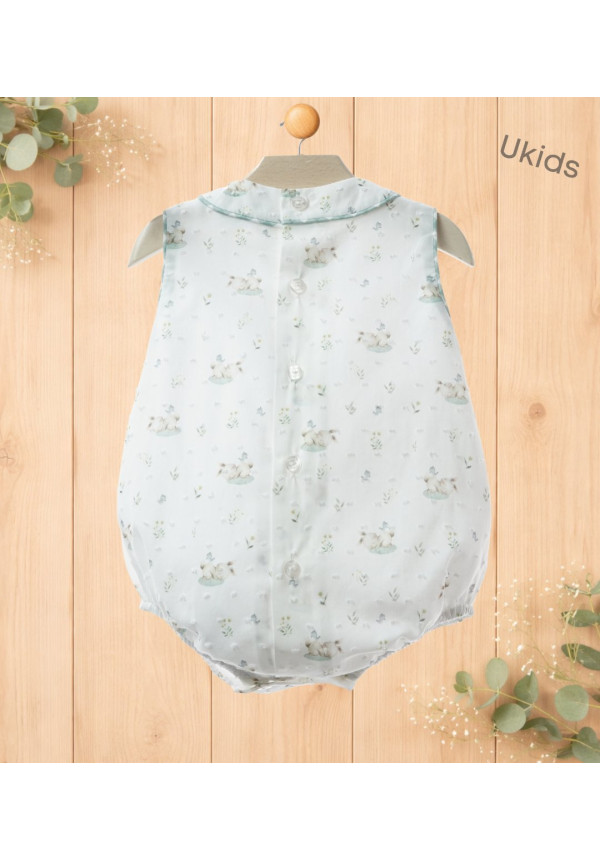 Bombacho Bebe Art.0906 'Familia Gres' Verde Empolvado