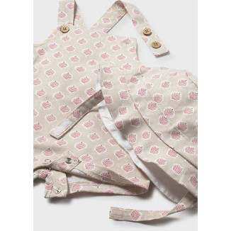 Peto Y Gorro Terracota