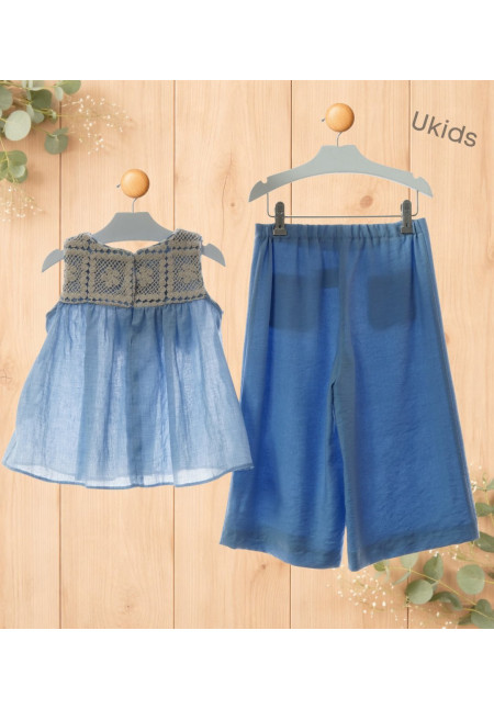 Conjunto Infantil Niña Art.1253 'Familia Nagare' Nautico