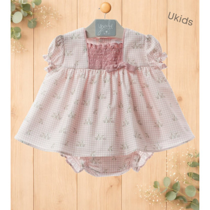 Jesusin Bebe Art.0044 'Familia Arcilla' Rosa Empolvado