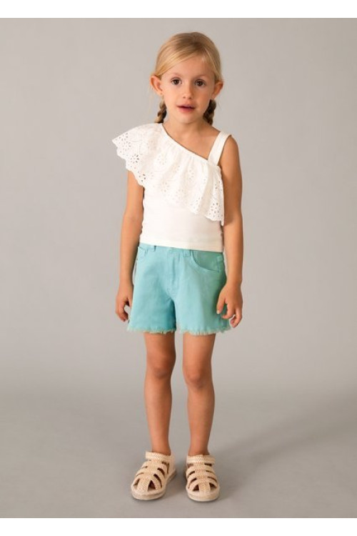 Short Sarga Basico Oasis