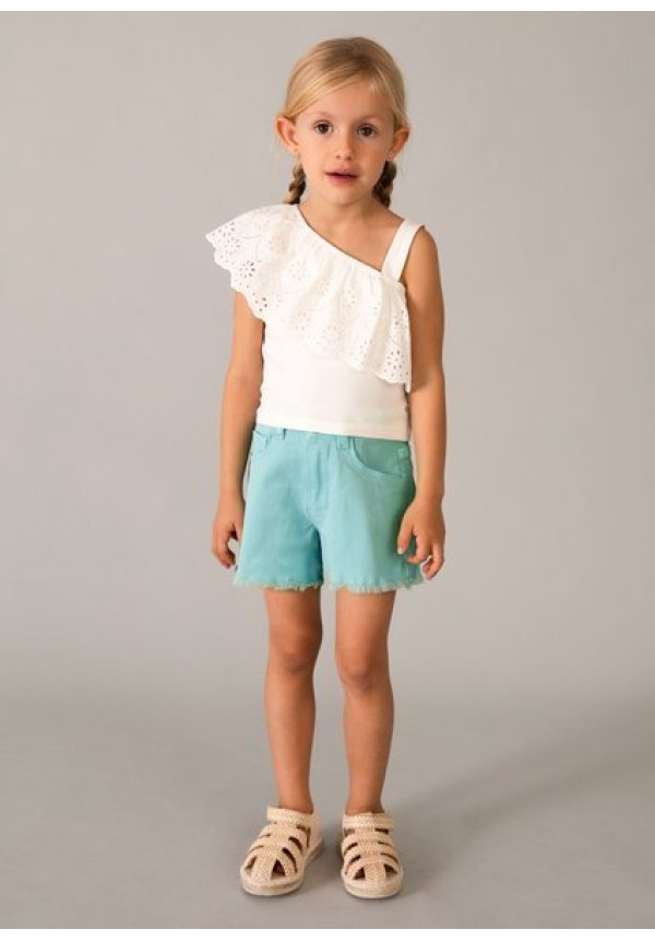 Short Sarga Basico Oasis