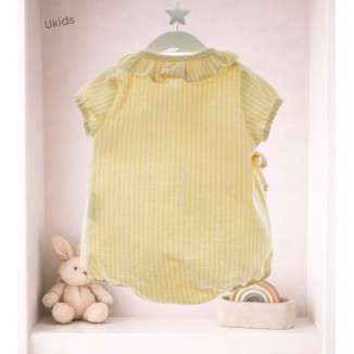 Body Cruzado Art.4629 'Rayas' Vainilla