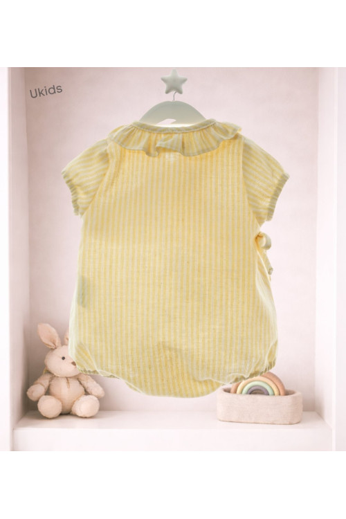 Body Cruzado Art.4629 'Rayas' Vainilla