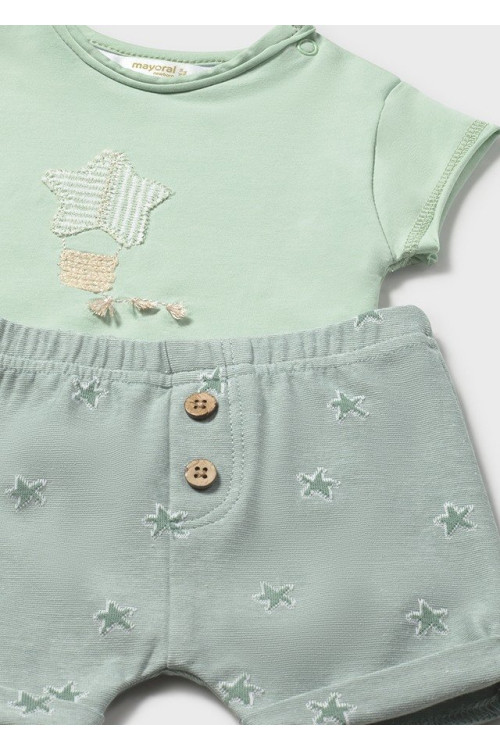 Conj. Punto 4 Piezas color Alga