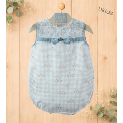 Bombacho Bebe Art.0904 'Familia Arcilla' Celeste Empolvado