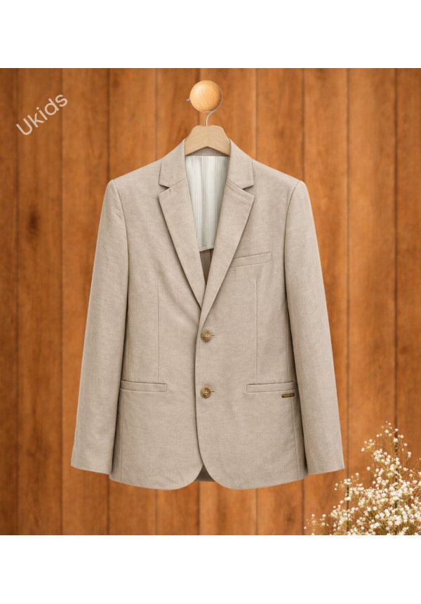 Traje De Chaqueta Niño Color Color Coco
