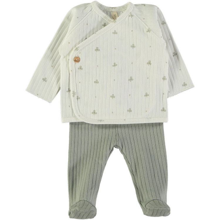 Conjunto Maxi Rib Easy Clovers Color Forest