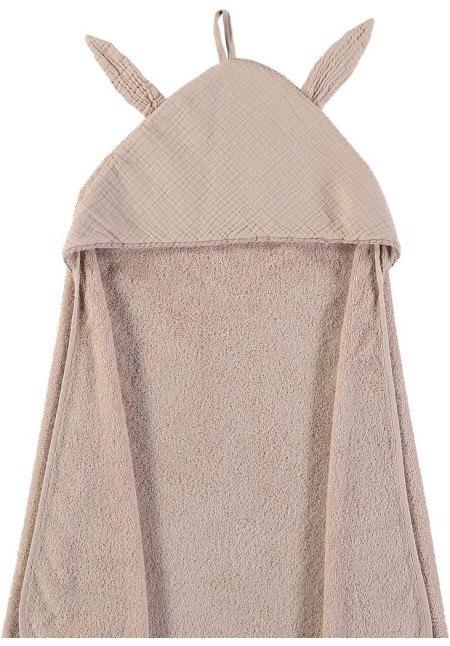 Capa De Baño Rizo Orejitas Xl Towel Textures Nude