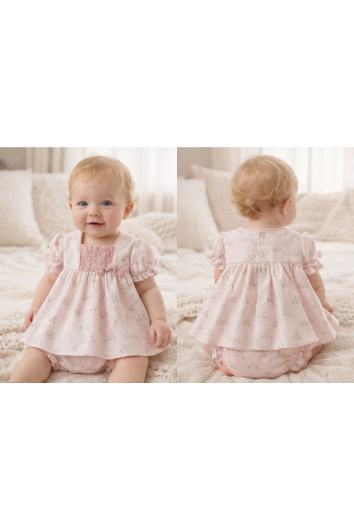 Jesusin Bebe Art.0044 'Familia Arcilla' Rosa Empolvado