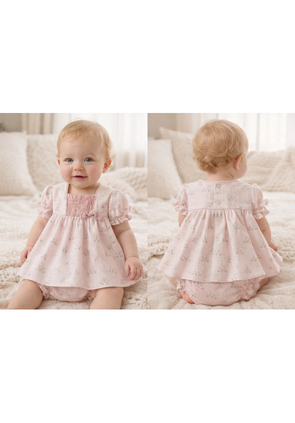 Jesusin Bebe Art.0044 'Familia Arcilla' Rosa Empolvado