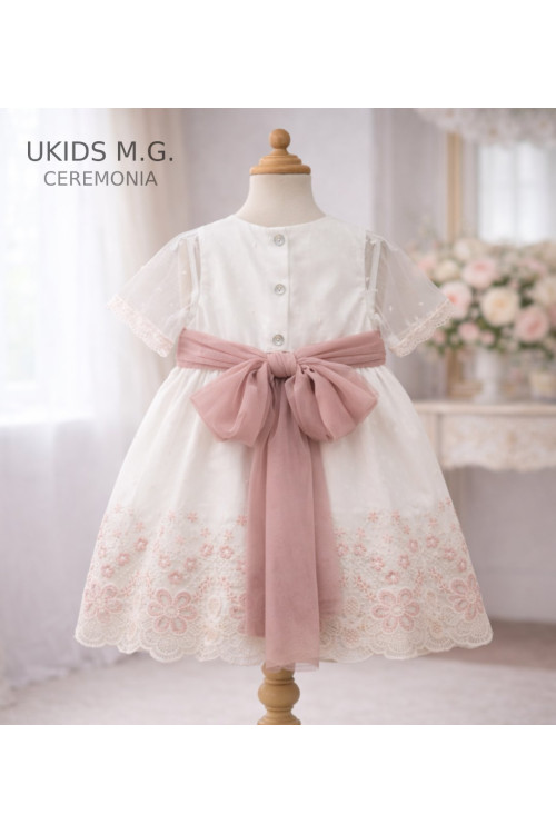 Conjunto Bordado Andromeda Color Rosa Empolvado