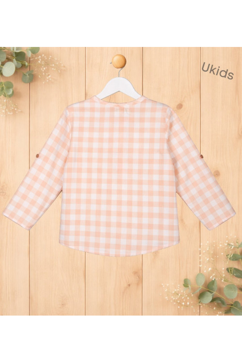 Camisa Infantil Unisex Color  Color Mandarina
