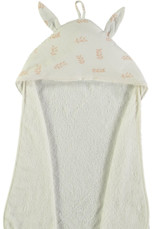 Capa Baño Rizo Orejitas Xl Towel Sakura  Color Nude