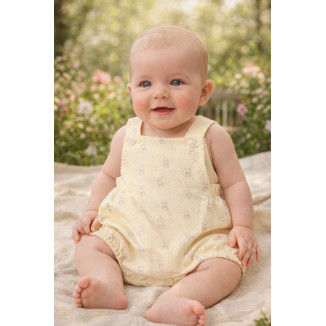 Peto Corto Niño Estampado 'Albor' Amarillo