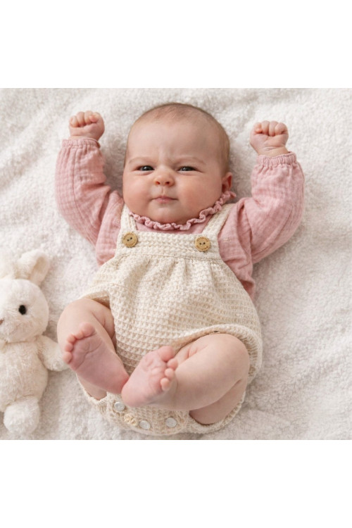 Conjunto Micolino 2 Piezas Art.3022 \'Familia Catarina\' Rosa Empolvado