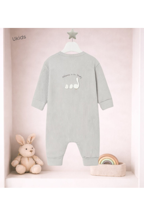 Pelele Largo Sin Pie Plata