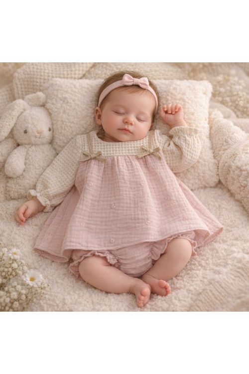 Jesusin Con Braguita Art.7121 \'Familia Catarina\' Rosa Empolvado