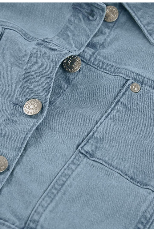 Cazadora Denim De Niña Azul