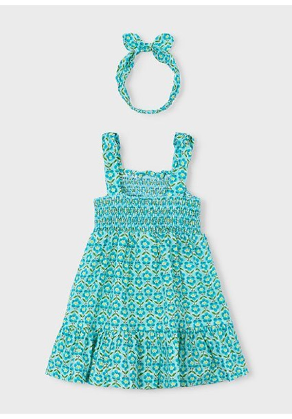 Vestido Estampado Banda Oceano