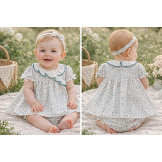 Jesusin Bebe Art.0051 'Familia Azulejo' Turquesa