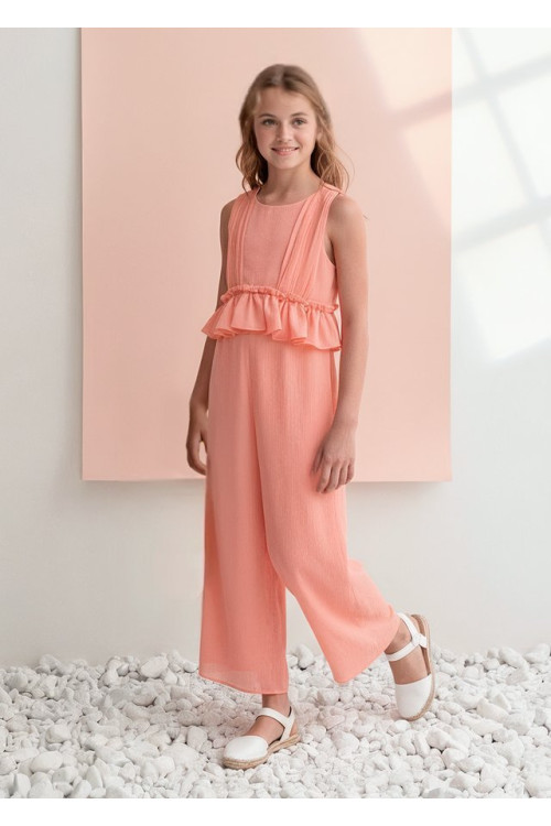 Mono Largo Gasa Bambula Coral