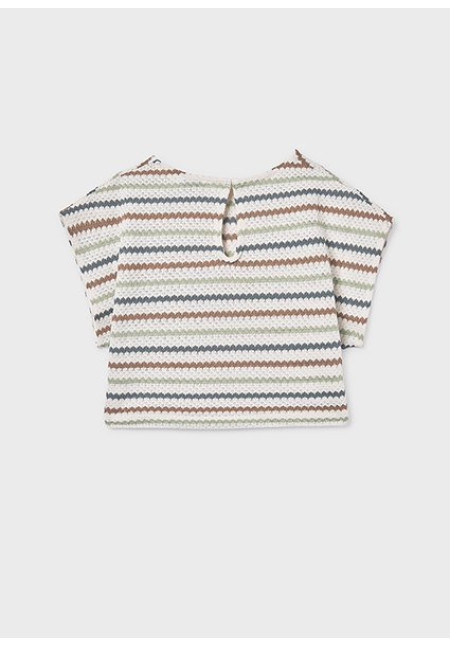 Top Imitacion Crochet Hueso-Arci