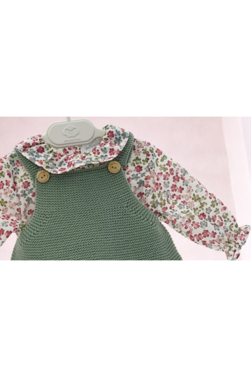 Conjunto Micolino Pichi Punto 3 Piezas Art.3004 \'Falrua Isabella\' Musgo