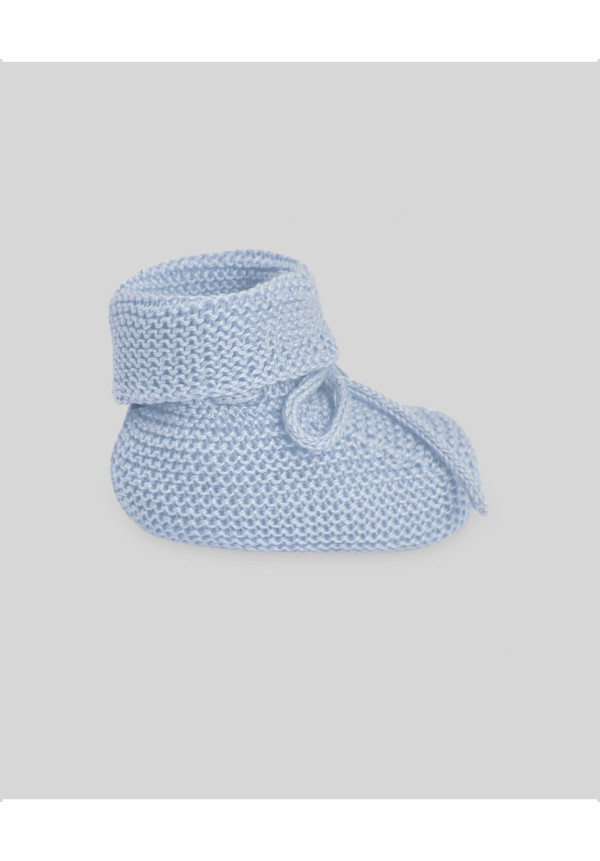 Patuco Algodón \'Esencial\' Azul Cielo