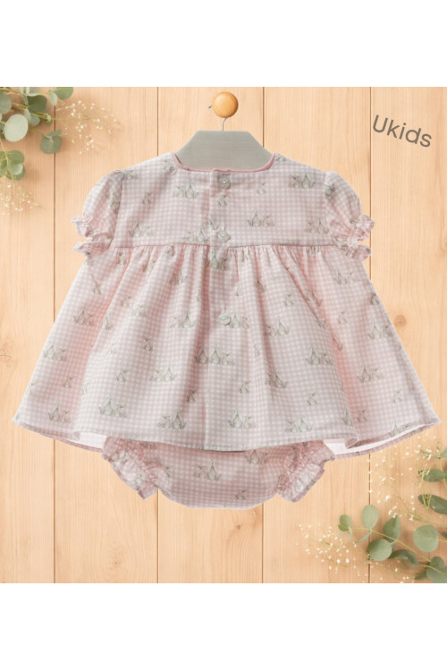 Jesusin Bebe Art.0044 'Familia Arcilla' Rosa Empolvado