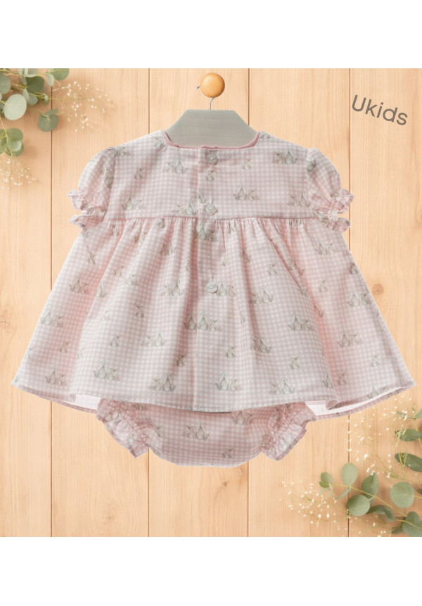 Jesusin Bebe Art.0044 'Familia Arcilla' Rosa Empolvado
