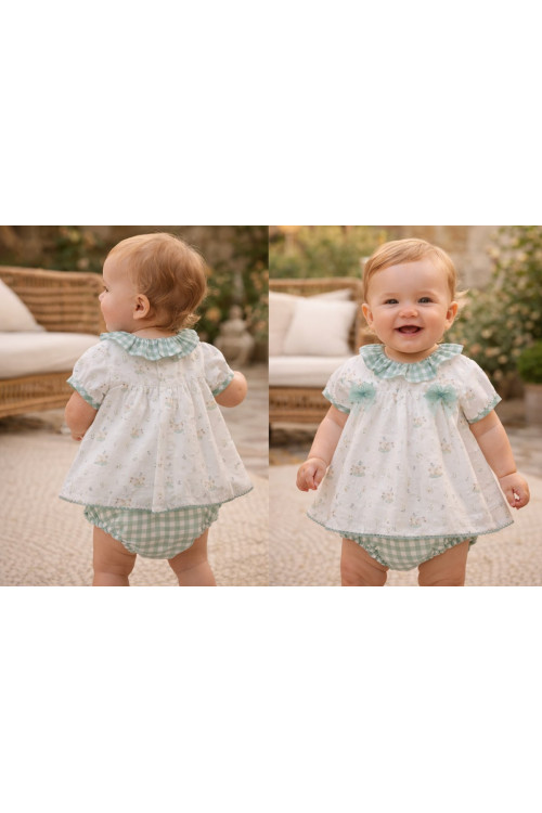 Jesusin Bebe Art.0046 'Familia Gres' Verde Empolvado