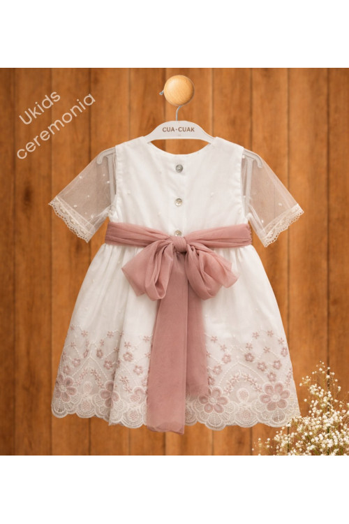 Conjunto Bordado Andromeda Color Rosa Empolvado