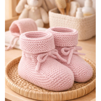 Patuco Algodón \'Esencial\' Rosa Tiza