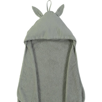 Capa Baño Rizo Orejitas Xl Towel Textures  Color Forest