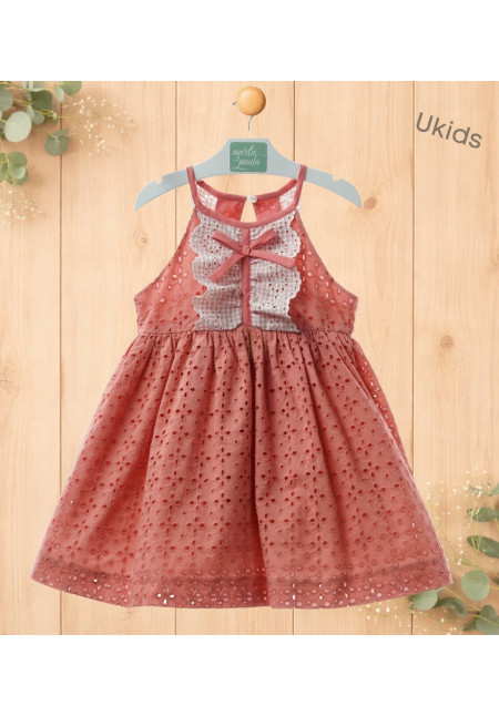 Vestido Infantil Art.0504 'Familia Maemuki' Coral