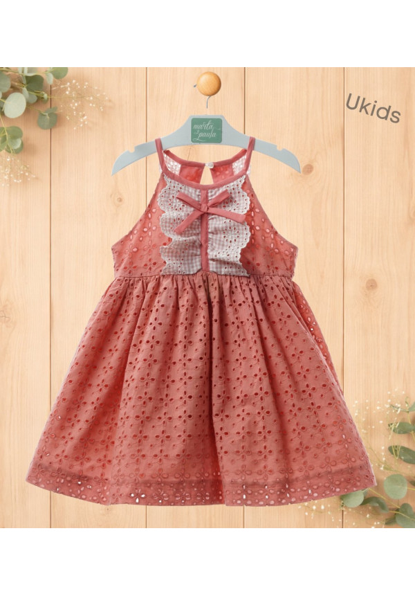 Vestido Infantil Art.0504 'Familia Maemuki' Coral