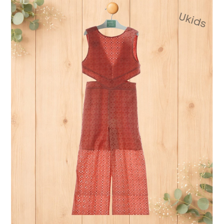 Mono Infantil Niña Art.1265 'Familia Maemuki' Coral