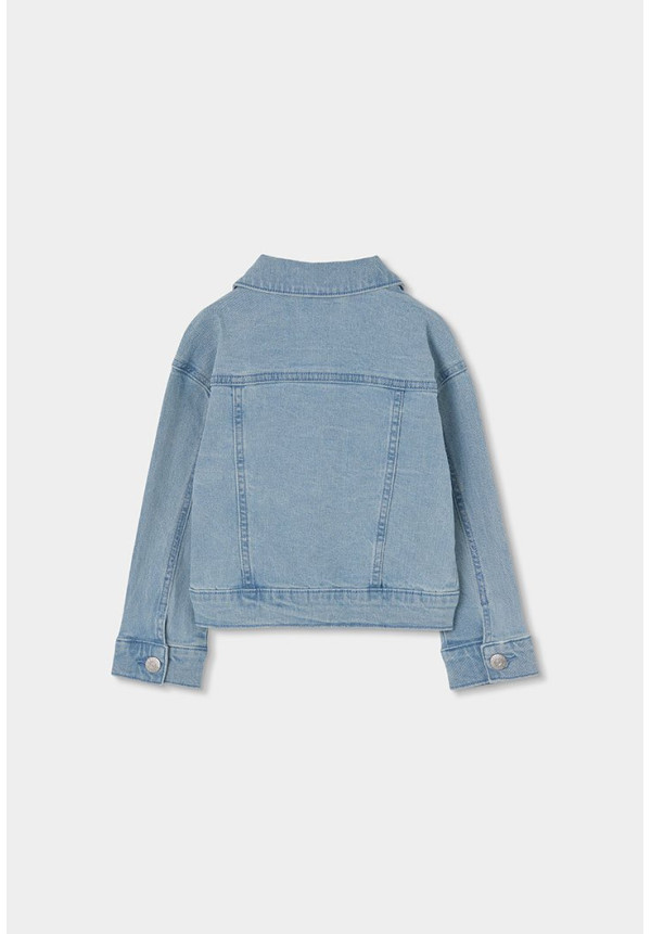 Cazadora Denim De Niña Azul