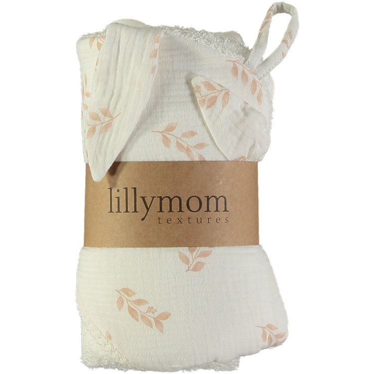 Capa Baño Rizo Orejitas Xl Towel Sakura  Color Nude