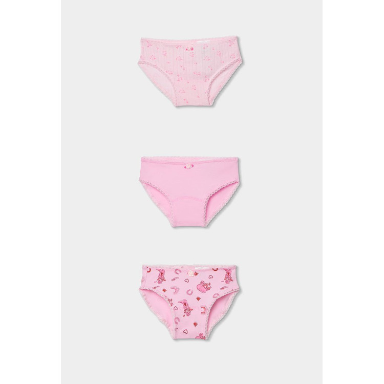 Pack 3 Braguitas Niña Varios