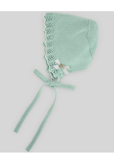 Capota Punto \'Cauce\' Verde Agua/Blanco